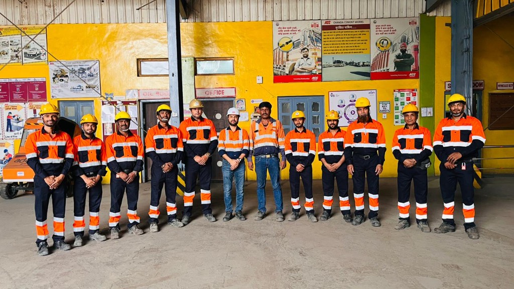 Shree RR Trading Company Dedicated On-Site Operations Team at ACC Cement Works